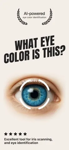 Eye Color Identifier App Store screenshot