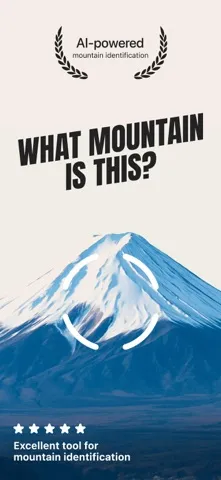Mountain Identifier App Store screenshot