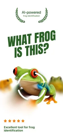 Frog Identifier App Store screenshot